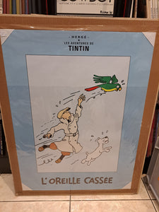 Tintin Oreille cassée / L'oreille cassée (avec petit défaut)