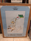 Tintin Oreille cassée / L'oreille cassée (avec petit défaut)
