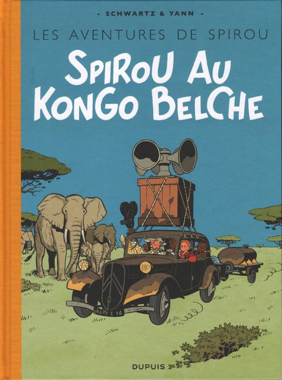 Spirou et Fantasio ( les aventures de ) : Spirou au Kongo belche / femme léopard (2/2)