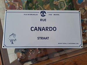 Canardo Plaque émaillée