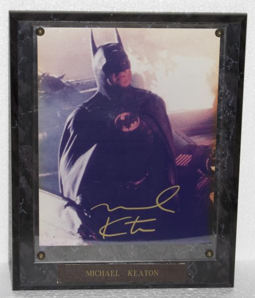 Photo signé Michael Keaton (Batman) avec certificat d'authenticité