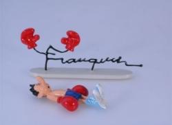 Signature 'Franquin gants de boxe'