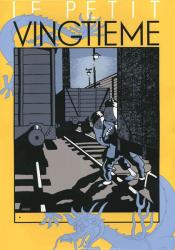Petit vingtième Tintin - Train (version jaune)