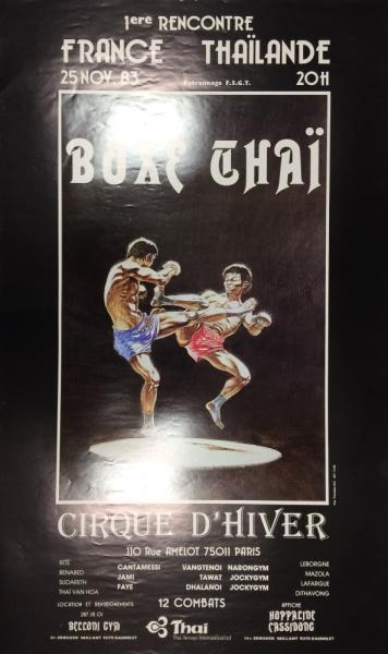 poster HERMANN Boxe Thaï