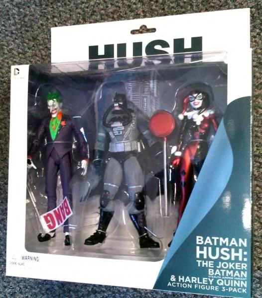 Batman Hush: Joker / Batman / Harley Quinn  3-pack