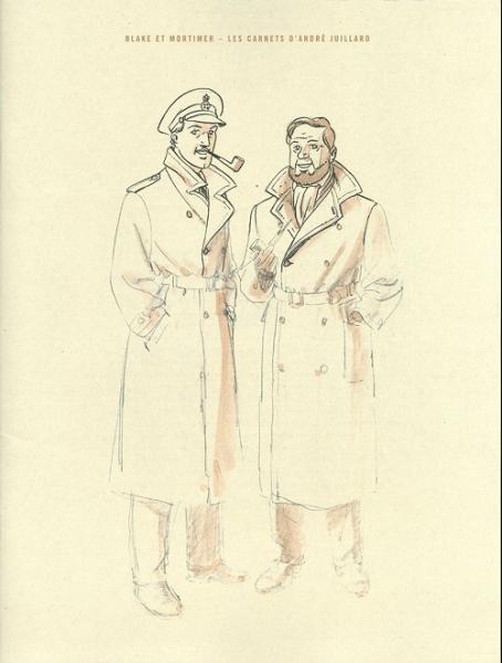 Blake et Mortimer Les carnets d'André Juillard