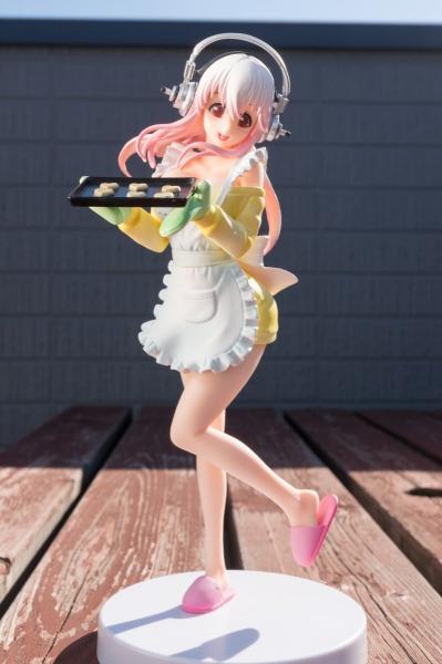 Super Sonico Cooking Sweets Time  PVC figure