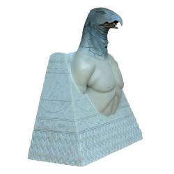 Horus buste polychrome d'après le film 'Immortel'