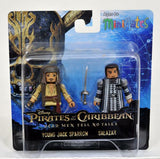 POTC: Dead Men Tell No Tales minimates - Young Jack Sparrow & Salazar