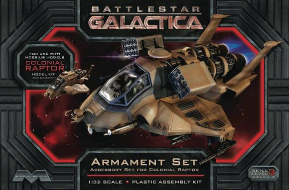 Battlestar Galactica - Colonial Raptor Armament Set (model kit)