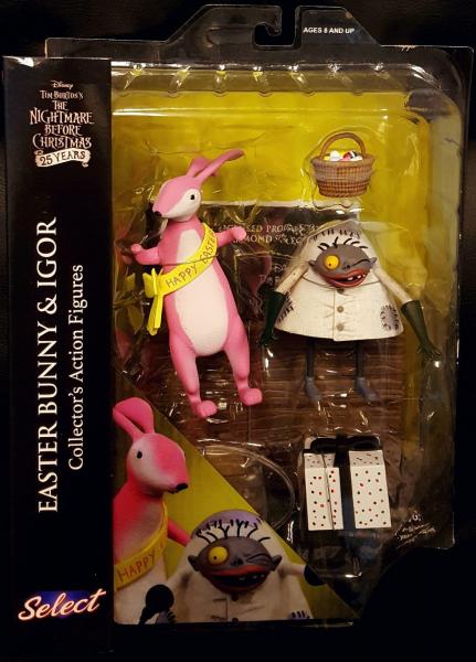 Nightmare Before Christmas 25 Years - Easter Bunny & Igor