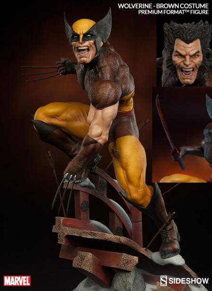Wolverine Brown Costume Premium Format (Sideshow Exclusive)