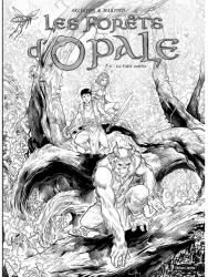 Forêts D'opale (Les) Tome 11 : La Fable Oubliée (version Noir & Blanc)