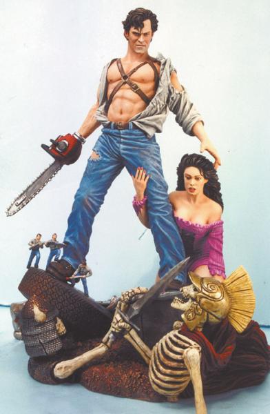 Army of Darkness  movie poster statue