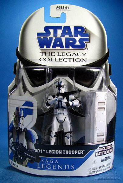 SW Legacy (2008) - SL16  501st Legion Trooper - précommande