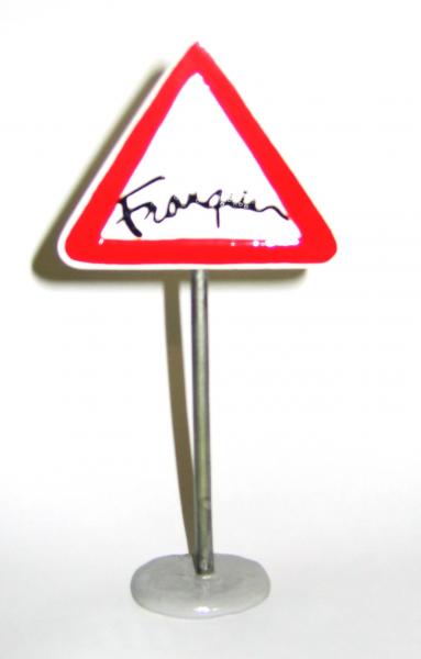Signature 'Franquin panneau routier'  (3770)