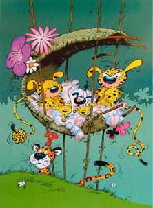 Affiche "Le nid des Marsupilamis"