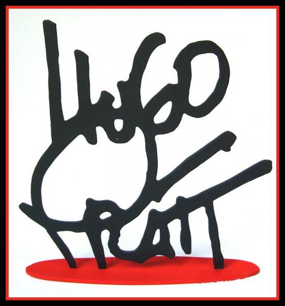 Silhouette signature Hugo Pratt  (4809)