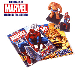 Marvel super-hero : Collection de figurines avec magazines