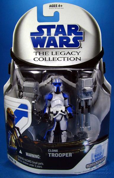 SW Legacy (2008) - BD16 Clone Trooper (Heavy Gunner) - précommande