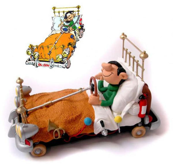 Gaston et son lit-voiture