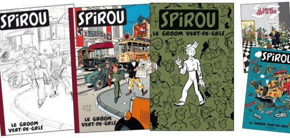 Spirou et Fantasio (une aventure de) Tome 5 : le groom vert-de-gris