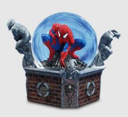 Spider-Man Motion Globe with Spiders