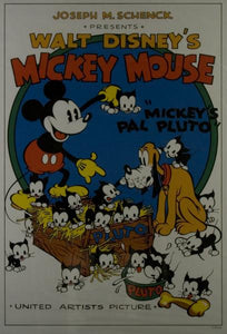 affiche SCHENCK Walt Disney Mickey Mouse