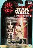 SW Ep1 - Qui-Gon Jinn (Jedi Duel) with bonus Battle Droid - précommande