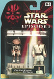 SW Ep1 - Obi-Wan Kenobi (Jedi Knight) with bonus Pit Droid (tan) - précommande