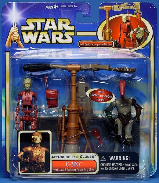 SW Saga - C-3PO With Droid Factory Assembly Line!