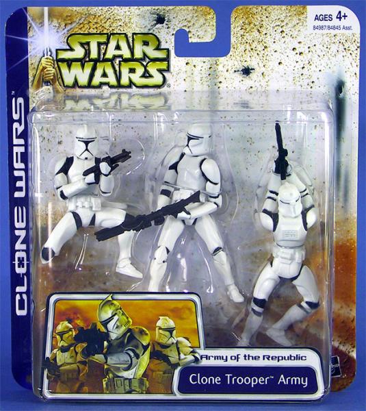SW Saga - Clone Trooper Army (white) (Clone Wars) - précommande