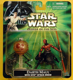 SW POTJ - Darth Maul with Sith Attack Droid - précommande