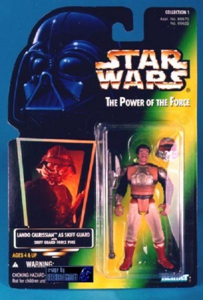 SW POTF2 - Lando Calrissian (Skiff Guard Disguise) (green card)