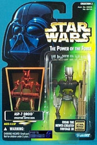 SW POTF2 - ASP-7 Droid (green card, holo)