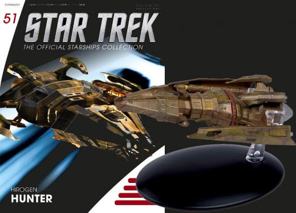 Star Trek Official Starship Collection #51 Hirogen Warship