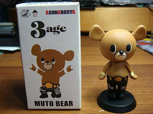 3age Muto Bear designer toy : Keiji Muto