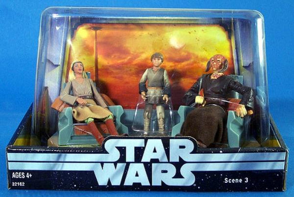 SW OTC - Jedi High Council Scene 3 - Anakin Skywalker, Saesee Tiin & Adi Gallia - précommande