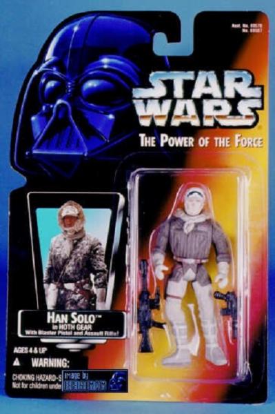 SW POTF2 - Han Solo in Hoth Gear (orange card)