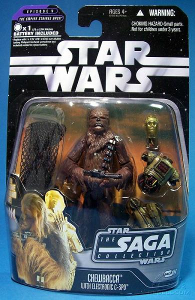 SW TSC - 054 Chewbacca with electronic C-3PO (Cloud City Capture) - précommande