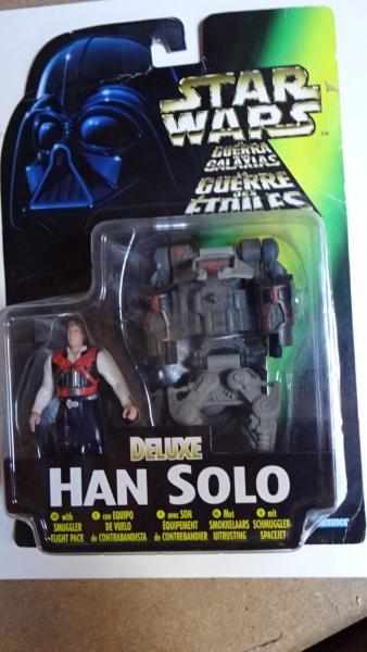 SW POTF2 - Deluxe Han Solo with Smuggler's Flight Pack (EU)