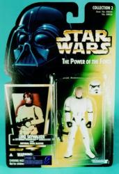 SW POTF2 - Luke Skywalker in Stormtrooper Disguise (green card, holo)