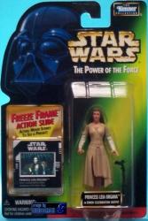 SW POTF2 - Princess Leia Organa (Ewok Celebration Outfit) (freeze frame, CA)