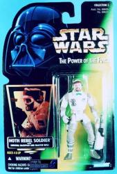 SW POTF2 - Hoth Rebel Soldier (green card, holo)