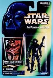 SW POTF2 - Death Star Gunner (green card, holo, CA)