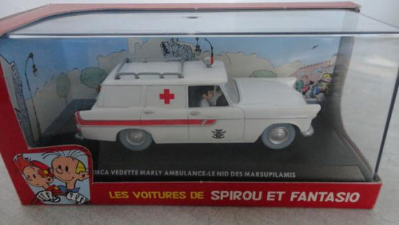 Simca Vedette Marly Ambulance – Le Nid des Marsupilamis  (2 674 015)