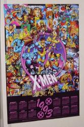 X-Men calendrier 1993