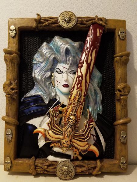 Lady Death Wall Relief