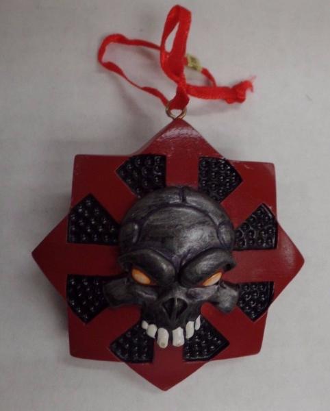 Chaos Crest 1997 Chaos Christmas ornament