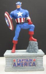 Captain America Resin Figural Bank